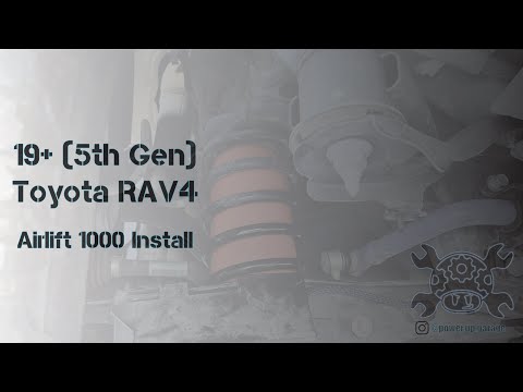 5th Gen Toyota RAV4 Airlift 1000 Install