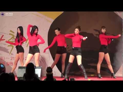20121020 직캠 EXID 매일밤 @ 녹청자축제