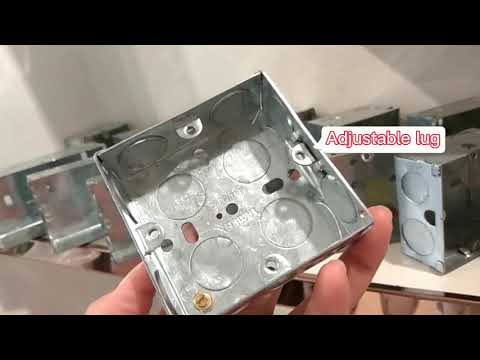 How many sizes for BS4662 metal electrical box?