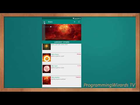 Student Projects S1E1: Largest Stars App - MySQL Retrofit Multipart CRUD(Java)