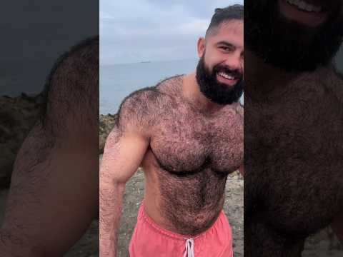 Muscular huge hairy beast 💪#bodybuilding #gym #fitness #muscle #trending #shots #hairy #beast
