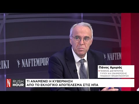 Ο Πάνος Αμυράς στη «Ν» για το τι αναμένει η κυβέρνηση από το εκλογικό αποτέλεμα στις ΗΠΑ