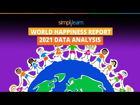 World Happiness Report 2021 Data Analysis Using Python | Data Analysis Project | Simplilearn