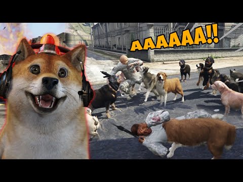 SQUAD ANJ!NG MENYERANG MARKAS TENTARA!!! - GTA 5 Mod Indonesia