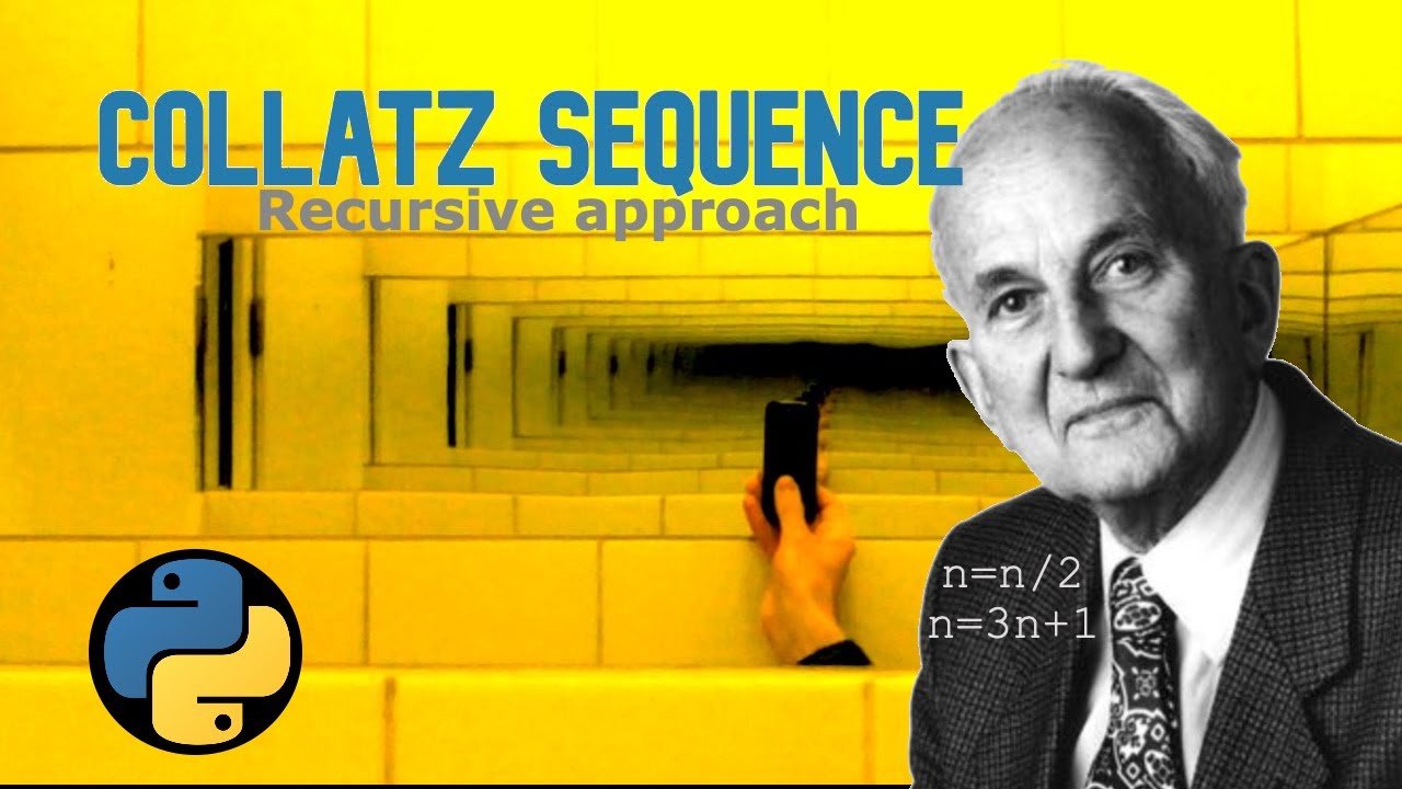 A Recursive approach to the Collatz Sequence in Python