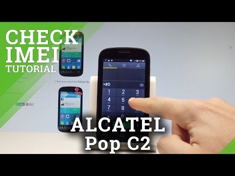 How to Check IMEI and Serial Number on ALCATEL Pop C2 |HardReset.Info