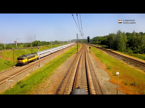 🇳🇱 The fantastic view from a 5 meters high cab: KOPLOPER! Hoofddorp Opstel - Enschede ICM 26/5/2023