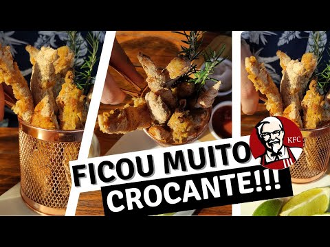 TIRINHAS DE FRANGO DO KFC!!!