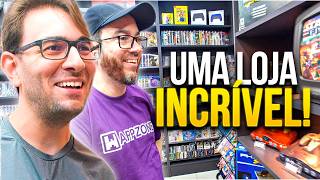 Visitei Uma Nova Loja de Games!!! | Mundo WarpZone