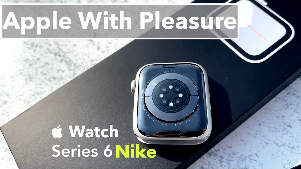 Apple Watch Series 6 Nike Silver UNBOXING