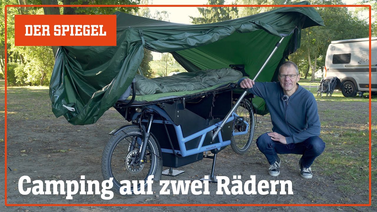 Wir drehen eine Runde: Spacecamper Bike – Camping auf zwei Rädern | DER SPIEGEL