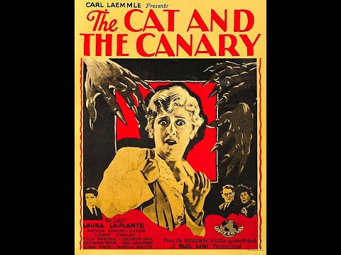 The Cat and the Canary  - 1927  - Paul Leni   Full Silent Movie -