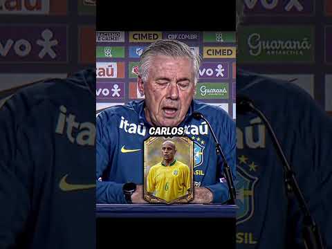 ANCELOTTI ANUNCIA NOVA ESCALAÇÃO DO BRASIL #seleçãobrasileira #ancelotti #copadomundo #edit