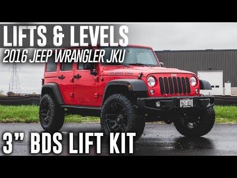 Lifts & Levels: 3” BDS 2016 Jeep Wrangler JKU