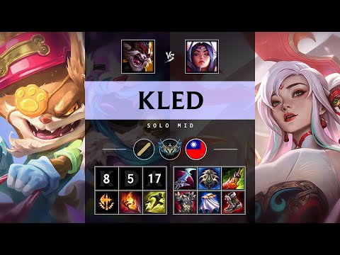 Kled Mid vs Irelia - TW Challenger Patch 25.08