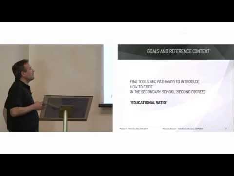 [PyCon Italy 2014] M. Boscaini - At School with Leap and Python