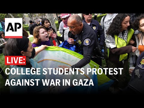 LIVE: At the University of Texas as students protest war in Gaza