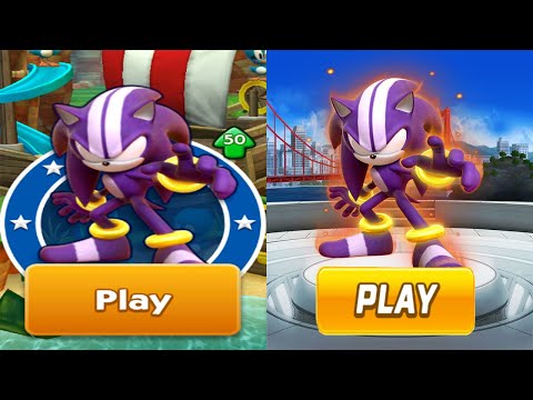 Sonic Dash vs Sonic Forces - Darkspine Sonic New Character Unlocked All 140 Characters Unlocked Game