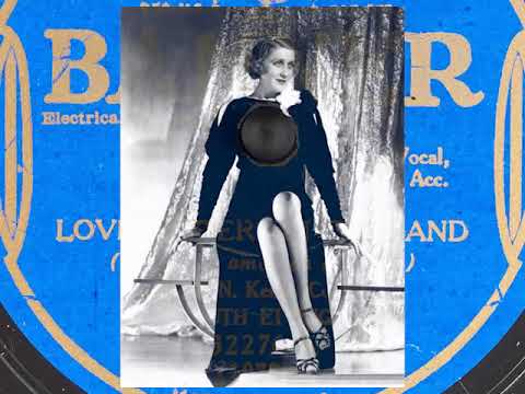 Ruth Etting - LOVE LETTERS IN THE SAND 1931 (lyrics in description) Banner 32276 A