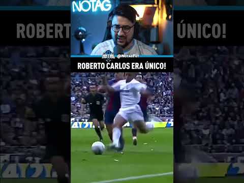 Nunca teremos alguém parecido com Roberto Carlos! #viral #futebol
