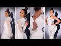 Rashmi Desai ADJUSTING Her Dress Looks Stunning Hot In White Bodycon Outfit Gatewaymedia