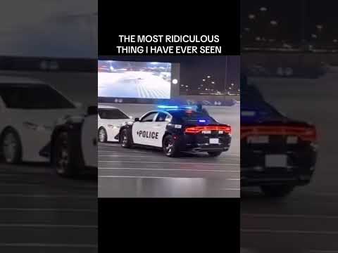 Cop jumps through a windshield!  #policechase #insane #badboys