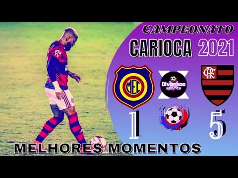 MADUREIRA 1 X 5 FLAMENGO | MELHORES MOMENTOS | CARIOCÃO 2021