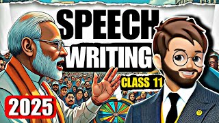 Speech Writing Class 11 | Class 11 English Grammer | Writing Section | Speech Writing Format
