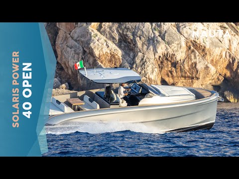 2023 Solaris power 40 walkaround - POV yacht tour esterni e cabina