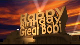 Happy Birthday Great Bobi