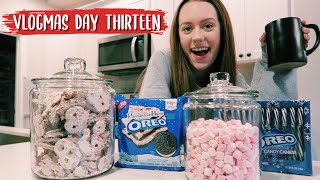 VLOGMAS DAY 13: trying all the peppermint treats!