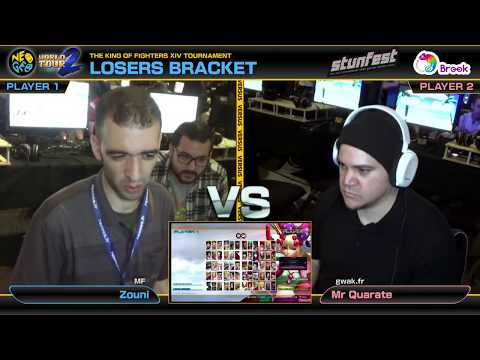 Zouni vs Mr Quarate - KOF XIV Neo Geo World Tour Season 2 France Stop Losers Round 4