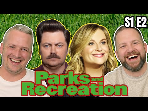 Britische Jungs reagieren urkomisch auf Parks and Recreation – S1 E2 Wahlkampf