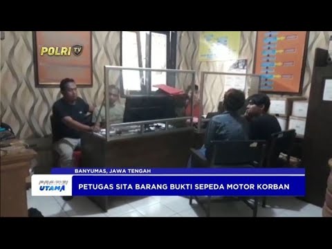 POLSEK WANGON BANYUMAS TANGKAP PELAKU BEGAL MOTOR