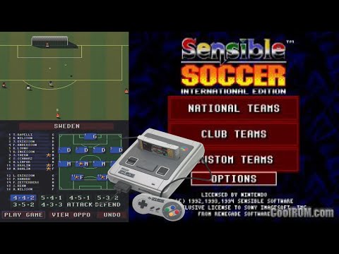 International Sensible Soccer SNES - C&M Plays