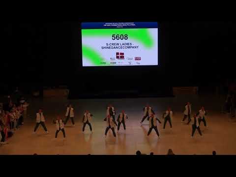 S CREW LADIES SHINEDANCECOMPANY Denmark - IDO WORLD HIP HOP CHAMP. 2022 - Formations Adults 2 /final