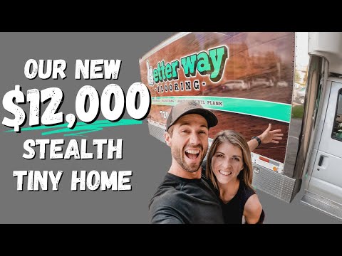 Our stealth BOX TRUCK to CONVERT into and RV TINY HOUSE || The BEFORE Walk-Through