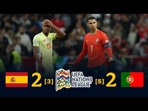 Portugal vs Spain | 2-2 | Europe Nations League Final 2025🏆 Highlights & All Goals HD 