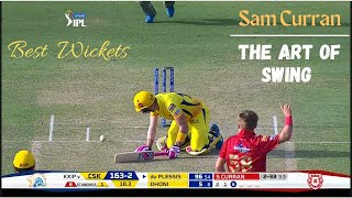 Sam Curran Best Swing Wickets | Punjab Kings | IPL 2023 Auction | Sam Curran Bowling