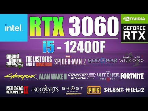 Nvidia RTX 3060 12GB + i5 12400F : Is it Worth it in 2025? 15 Games Tested