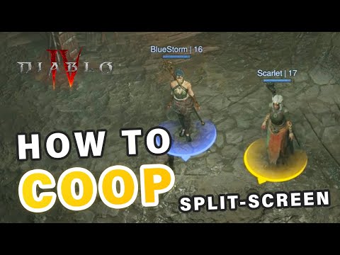 How to Play Couch Coop (Console Only) ► Diablo 4