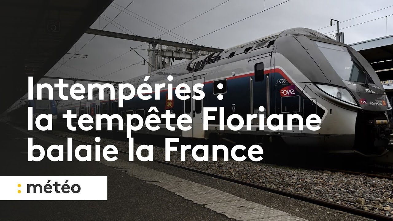 Intempéries : la tempête Floriane balaie la France