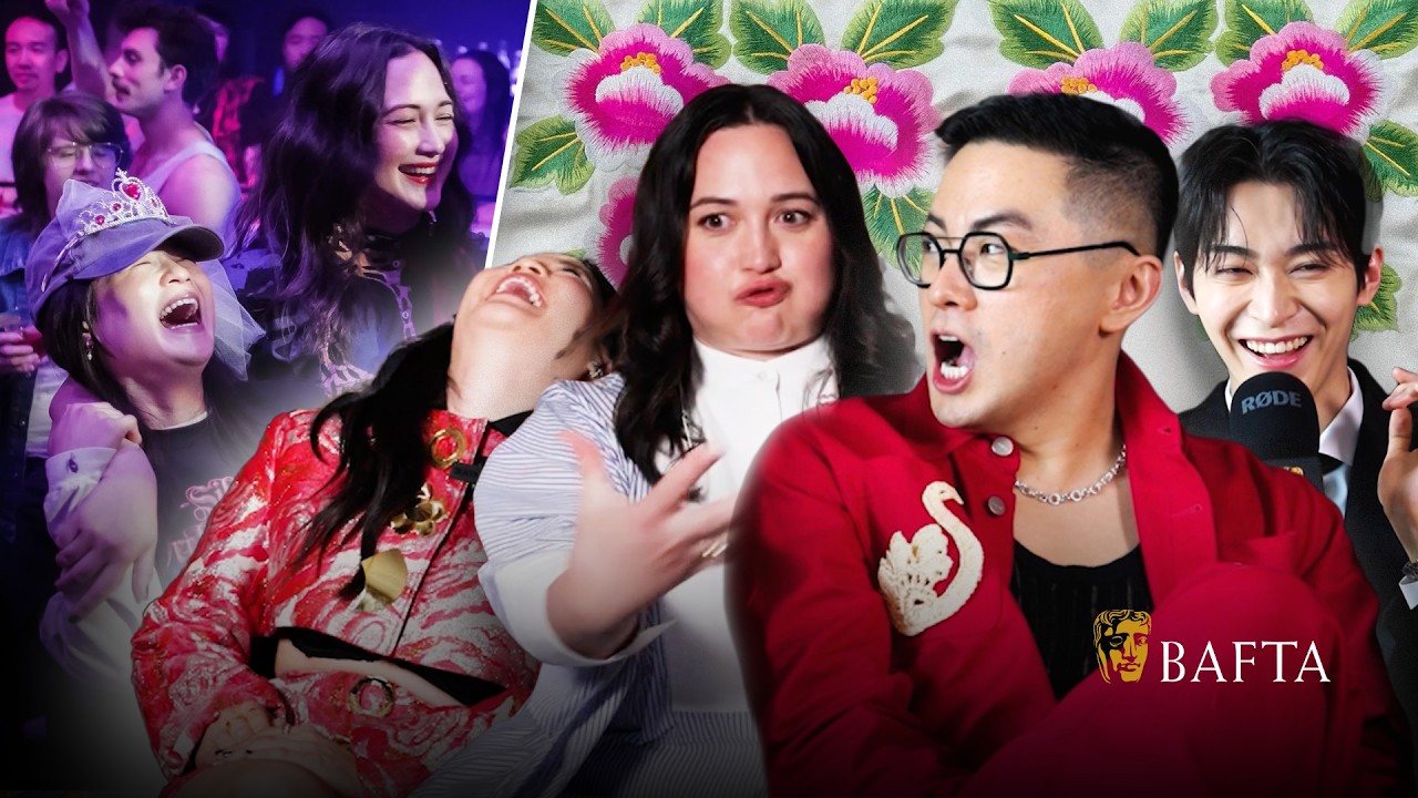 Behind The Scenes on Vomit Scenes in Vancouver! Bowen Yang & The Wedding Banquet Cast | BAFTA