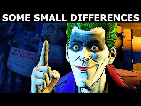 Small Dialogue Difference Between Joker & Alfred - BATMAN Season 2 The Enemy Within Episode 5