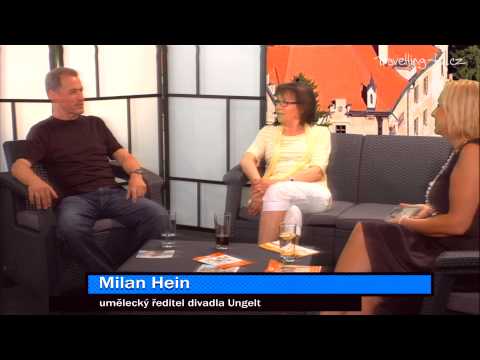 Jana Bürger Talk show - muzikál Einodis Marta Kubišová a Milan Hein