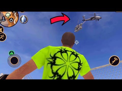 Vegas Crime Simulator - (Game Bugs) Army Tank Fly in the Sky - Android Gameplay HD