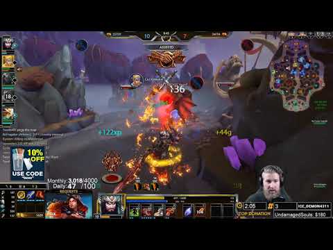 FULL ATTACK SPEED GUAN YU! HILARIOUS ANIMATION! | Incon | Smite