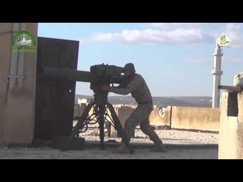 استهداف مقرات النظام بصاروخ تاو في بلدتي نبل والزهراء في ريف حلب الشمالي من قبل الجبهة الشامية