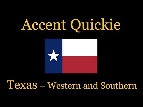 Accent Quickie - American Southern: Texas