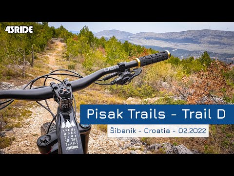 Pisak Trails - Trail D - Sibenik - Croatia - 02.2022 - DH Trail